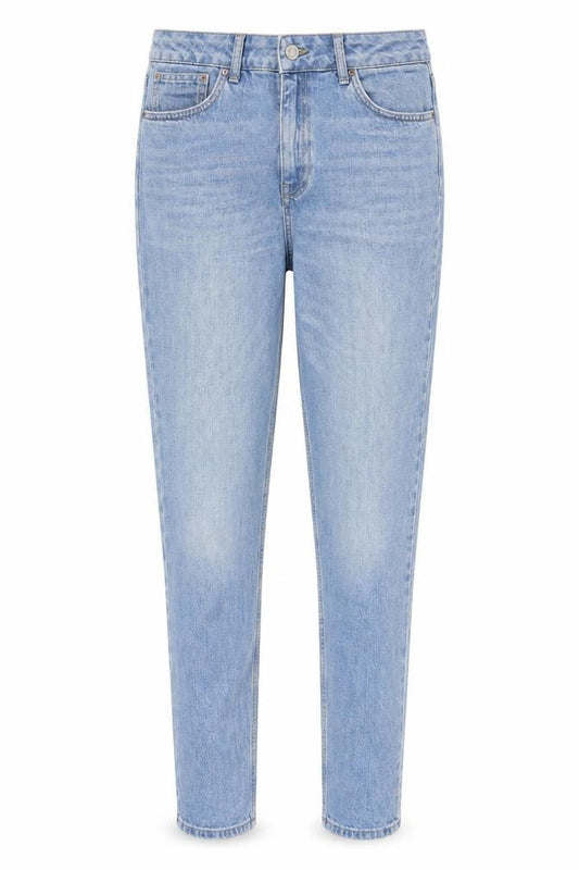 Topshop Womens Blue Cotton Skinny Jeans Size 30 in Regular Zip