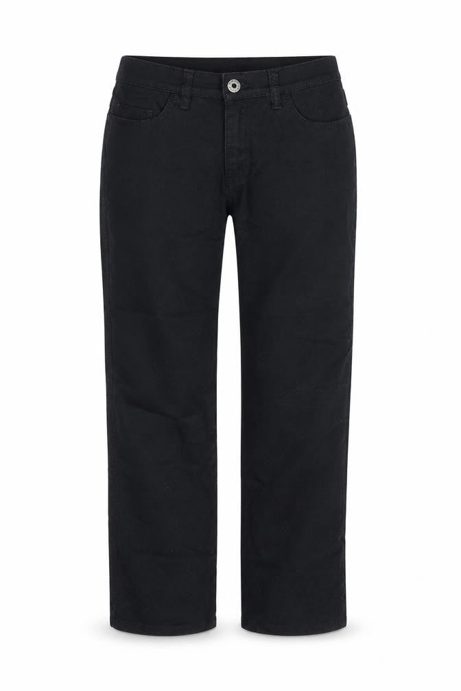 Michelle Womens Black Cotton Straight Jeans Size 29 in Regular Zip