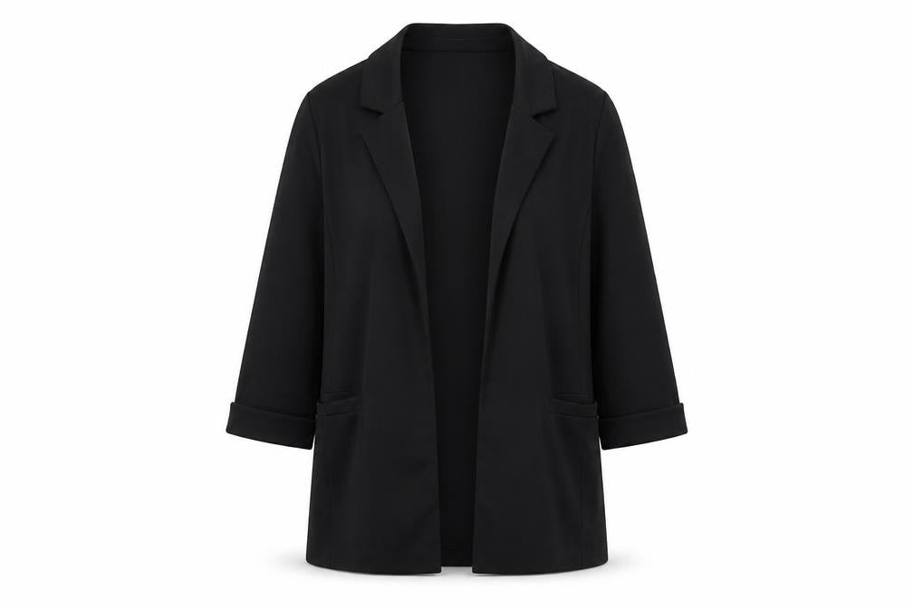 New Look Womens Black Jacket Blazer Size 10