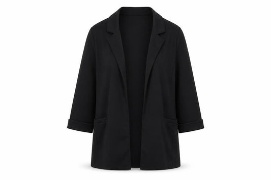 New Look Womens Black Jacket Blazer Size 10