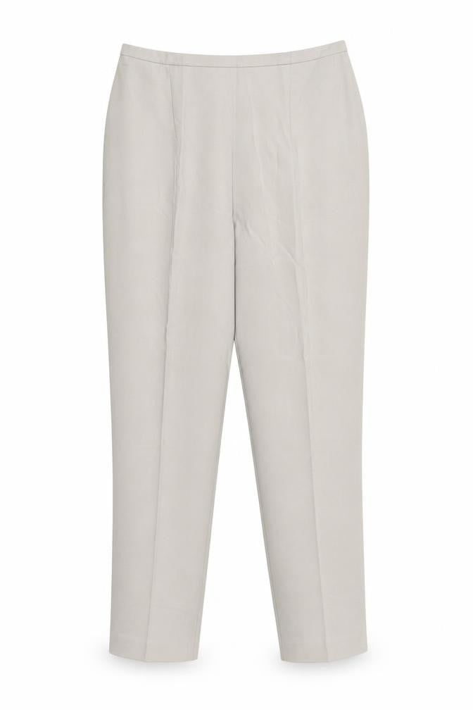 Planet Womens Beige Viscose Trousers Size 14 Regular Zip