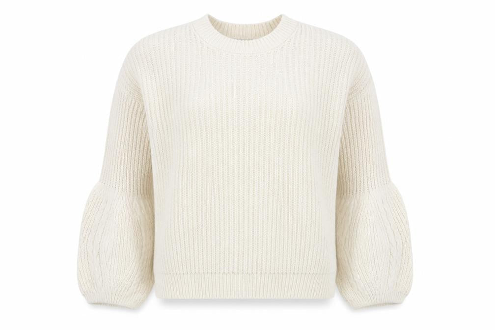 ASOS Womens White Round Neck Polyester Pullover Jumper Size 8