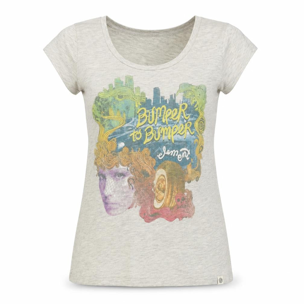 Element Womens Green Polyester Basic T-Shirt Size S Round Neck - Bumper to Bumper