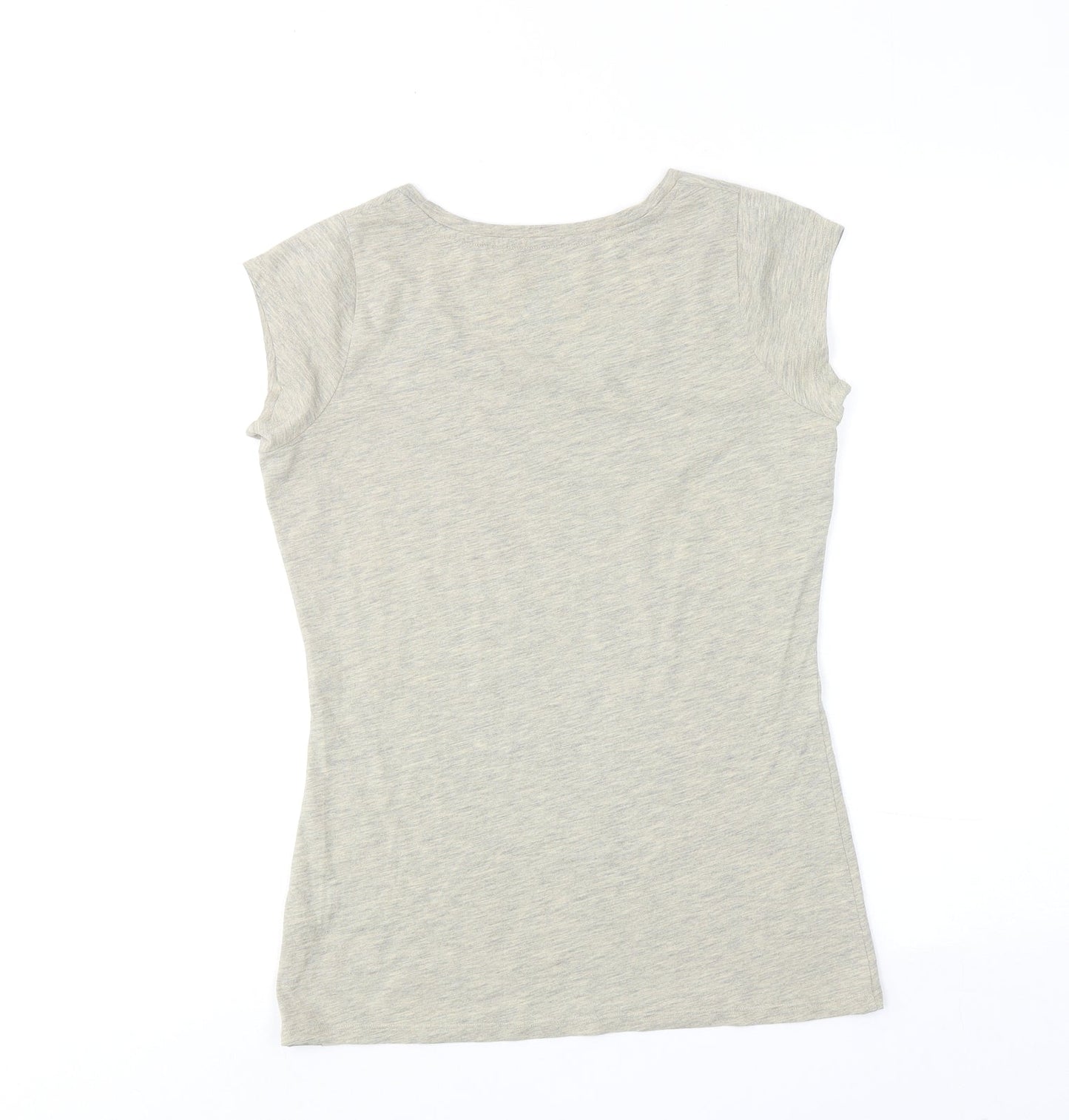 Element Womens Green Polyester Basic T-Shirt Size S Round Neck - Bumper to Bumper