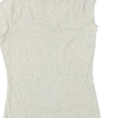 Element Womens Green Polyester Basic T-Shirt Size S Round Neck - Bumper to Bumper