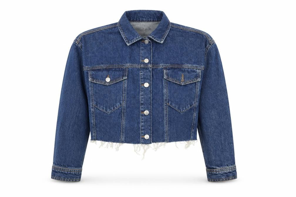 NA-KD Womens Blue Jacket Size 6 Button