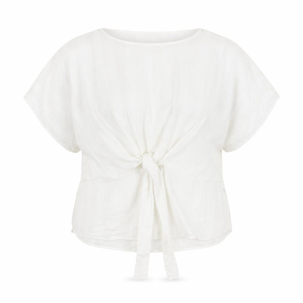 Limited Edition Womens White Viscose Basic Blouse Size 12 Round Neck