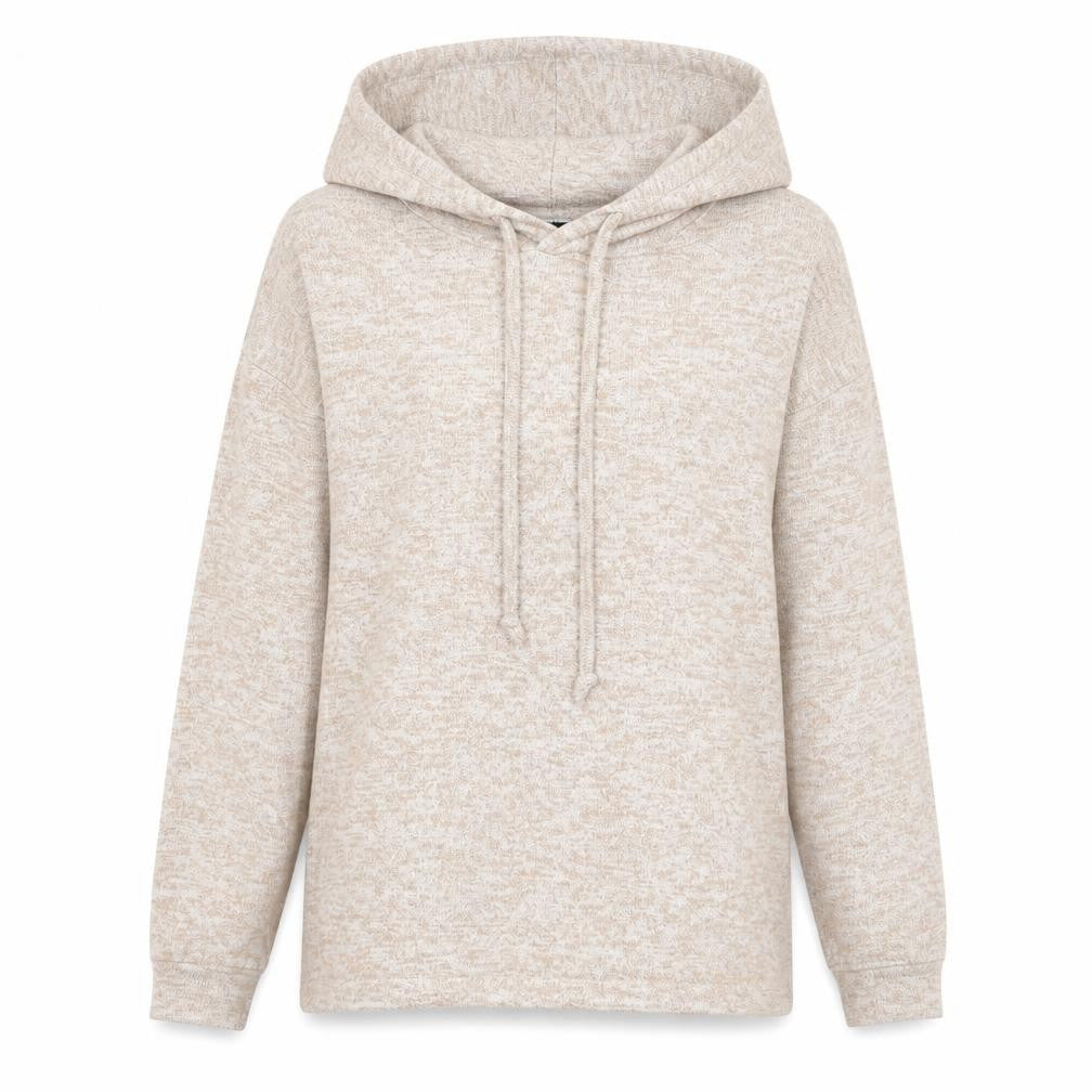 Boohoo Womens Brown Viscose Pullover Hoodie Size 10 Pullover