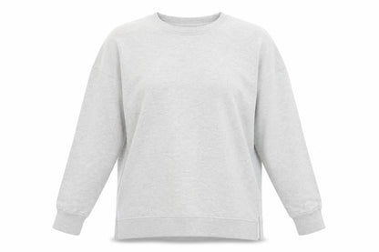 AX Paris Womens Grey Polyester Pullover Sweatshirt Size S Pullover - Size S-M