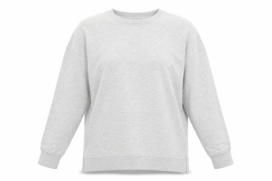 AX Paris Womens Grey Polyester Pullover Sweatshirt Size S Pullover - Size S-M