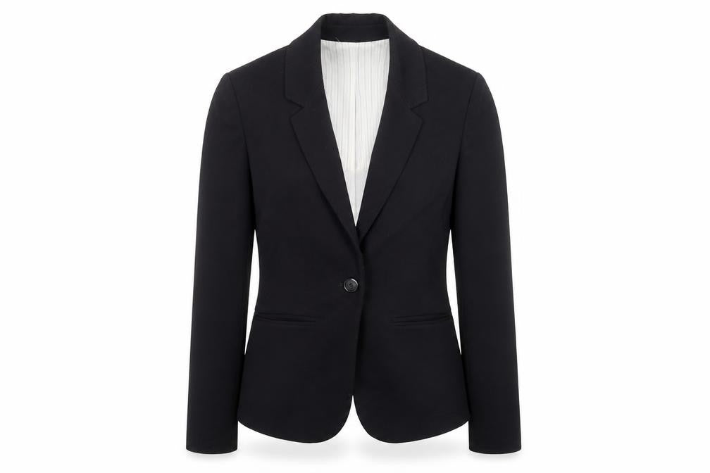 Debenhams Womens Black Polyester Jacket Suit Jacket Size 8