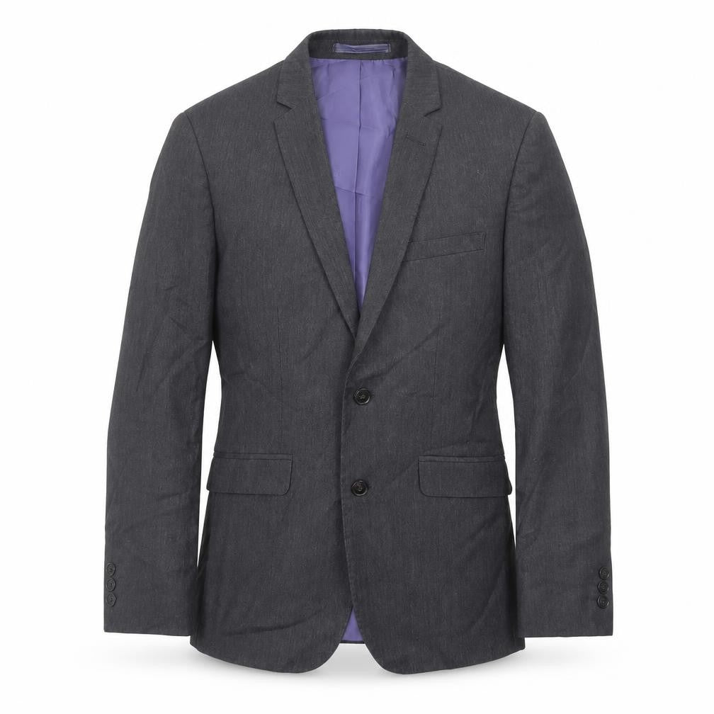 Marks & Spencer Mens Grey Polyester Jacket Suit Jacket Size 36 Regular