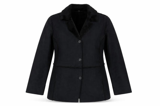 Bonmarché Womens Black Jacket Size M Button