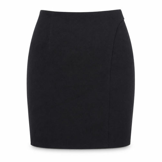 Penny Black Womens Black Wool Straight & Pencil Skirt Size 14 Button