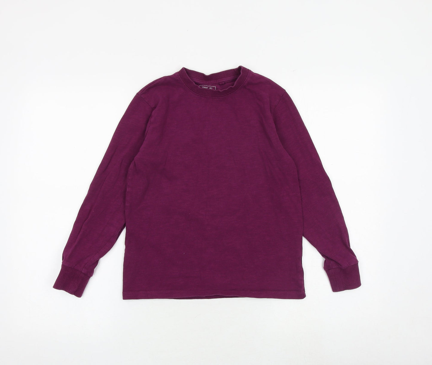 NEXT Boys Purple 100% Cotton Pullover T-Shirt Size 10 Years Crew Neck Pullover