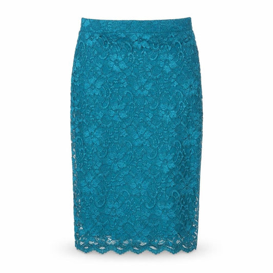 Miss Selfridge Womens Green Floral Polyester A-Line Skirt Size 12