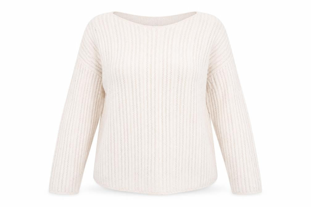 NEXT Womens Pink Round Neck Acrylic Pullover Jumper Size L