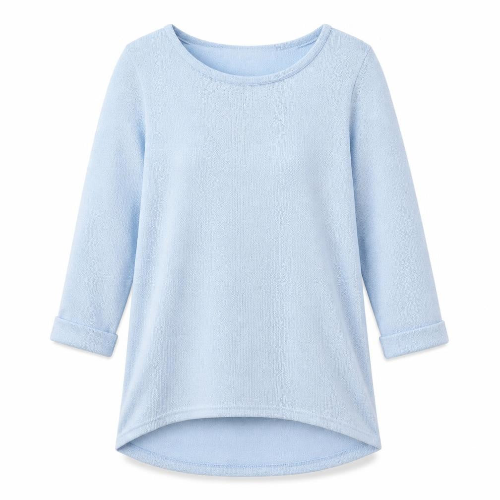 New Look Womens Blue Boat Neck Polyester Pullover Jumper Size 8