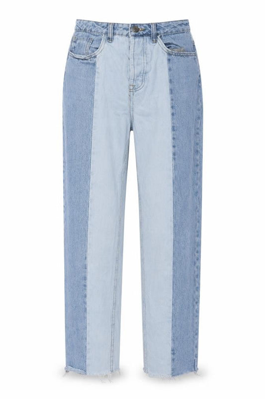 Stradivarius Womens Blue Cotton Straight Jeans Size 8 Regular Zip