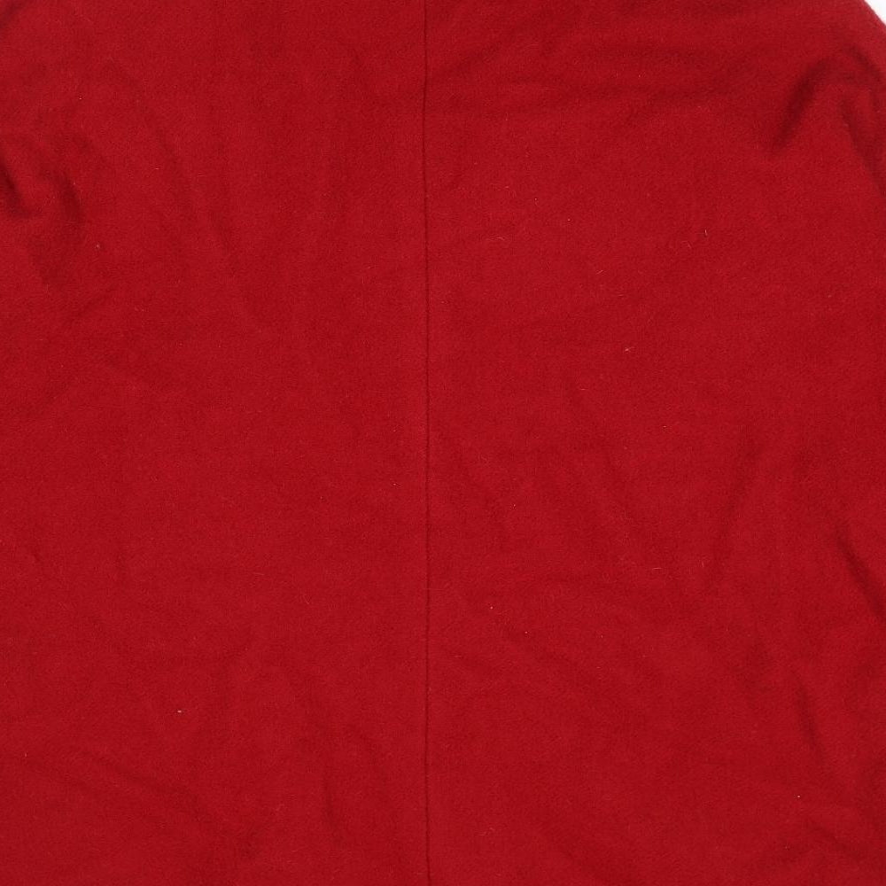 Miss Smith Womens Red Jacket Size 14 Magnetic