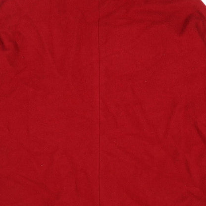 Miss Smith Womens Red Jacket Size 14 Magnetic