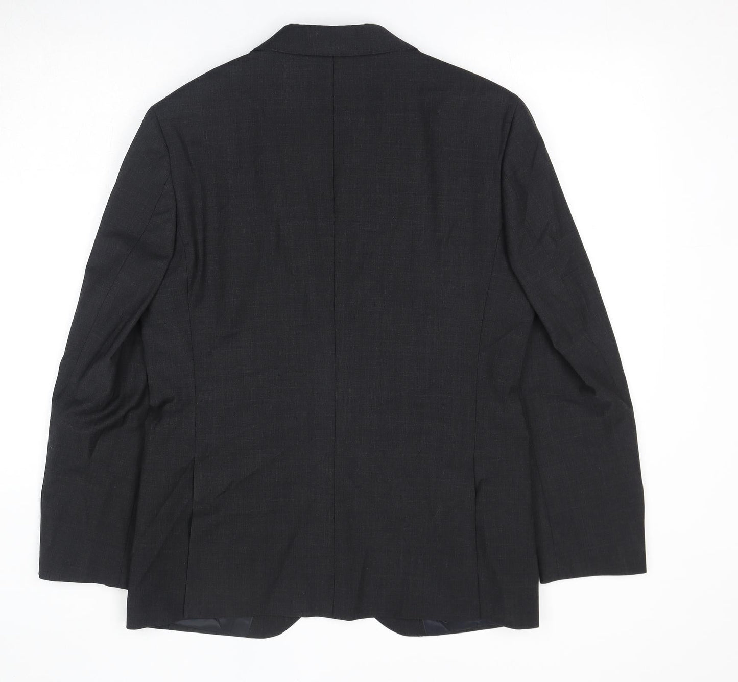 Marks and Spencer Mens Grey Wool Jacket Suit Jacket Size 38 Regular