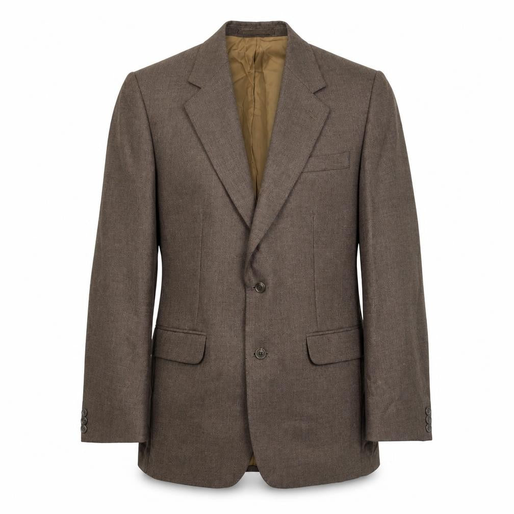 Guards Mens Brown Polyester Jacket Blazer Size 40 Regular