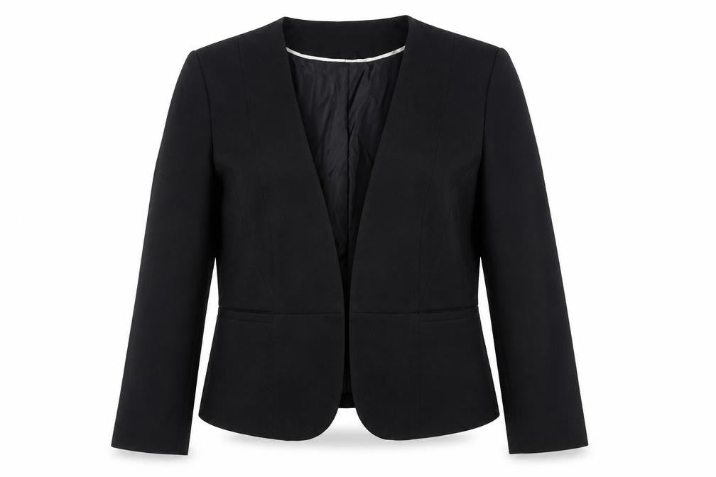 H&M Womens Black Jacket Blazer Size 14