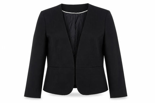 H&M Womens Black Jacket Blazer Size 14