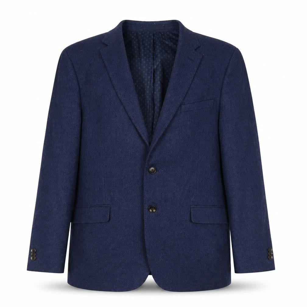 Marks & Spencer Mens Blue Wool Jacket Suit Jacket Size 42 Regular