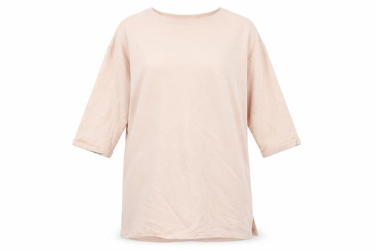 H&M Womens Pink Cotton Jumper Dress Size S Round Neck Pullover