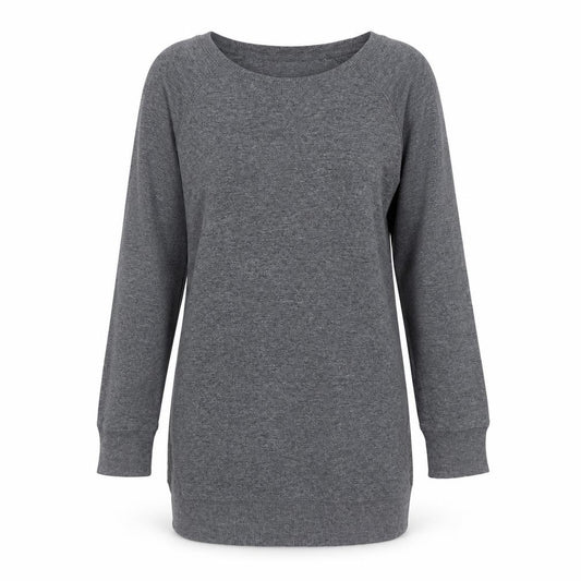 Marks and Spencer Womens Grey Cotton Pullover Sweatshirt Size 8 Pullover