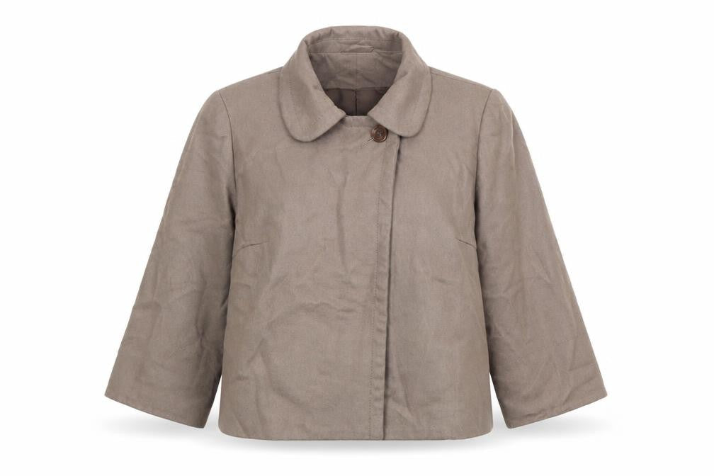 Limited Collection Womens Brown Jacket Blazer Size 14 Button