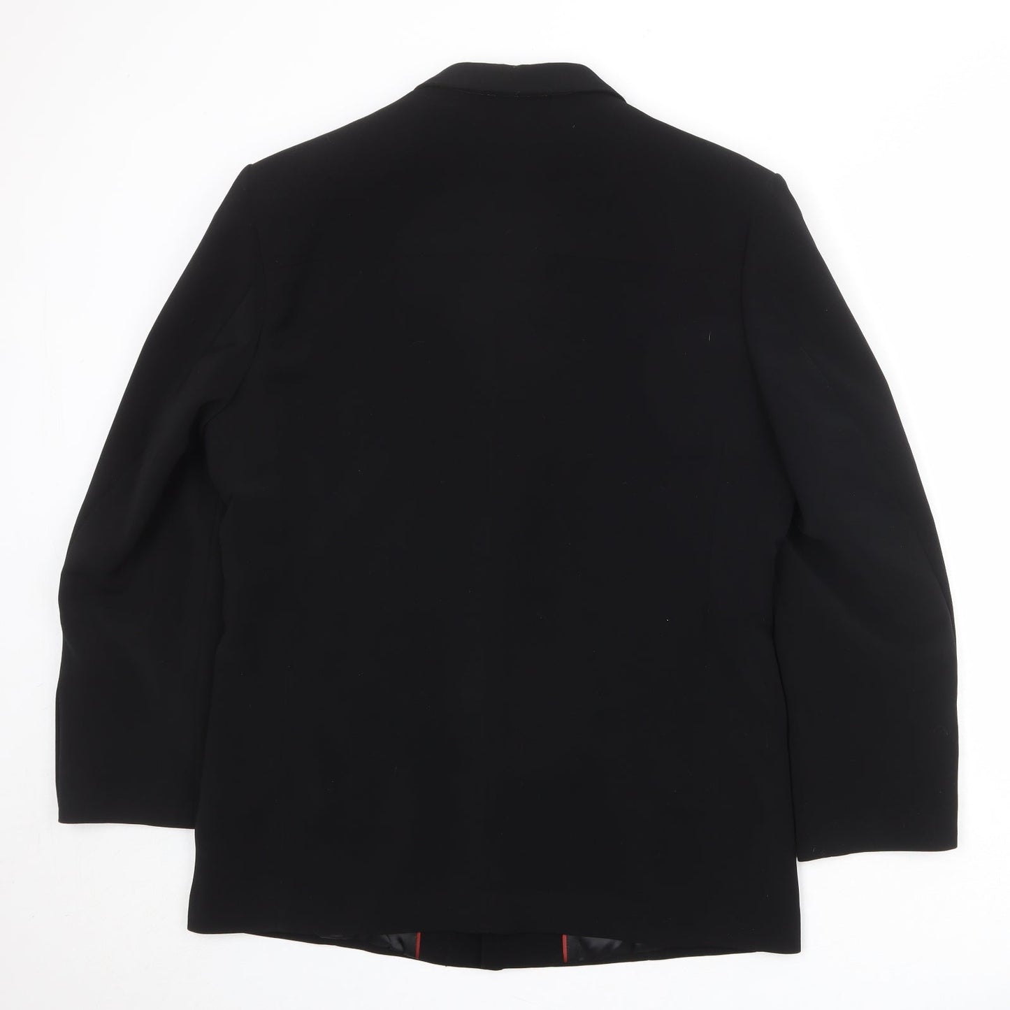 Device Mens Black Polyester Jacket Blazer Size 40 Regular - Open