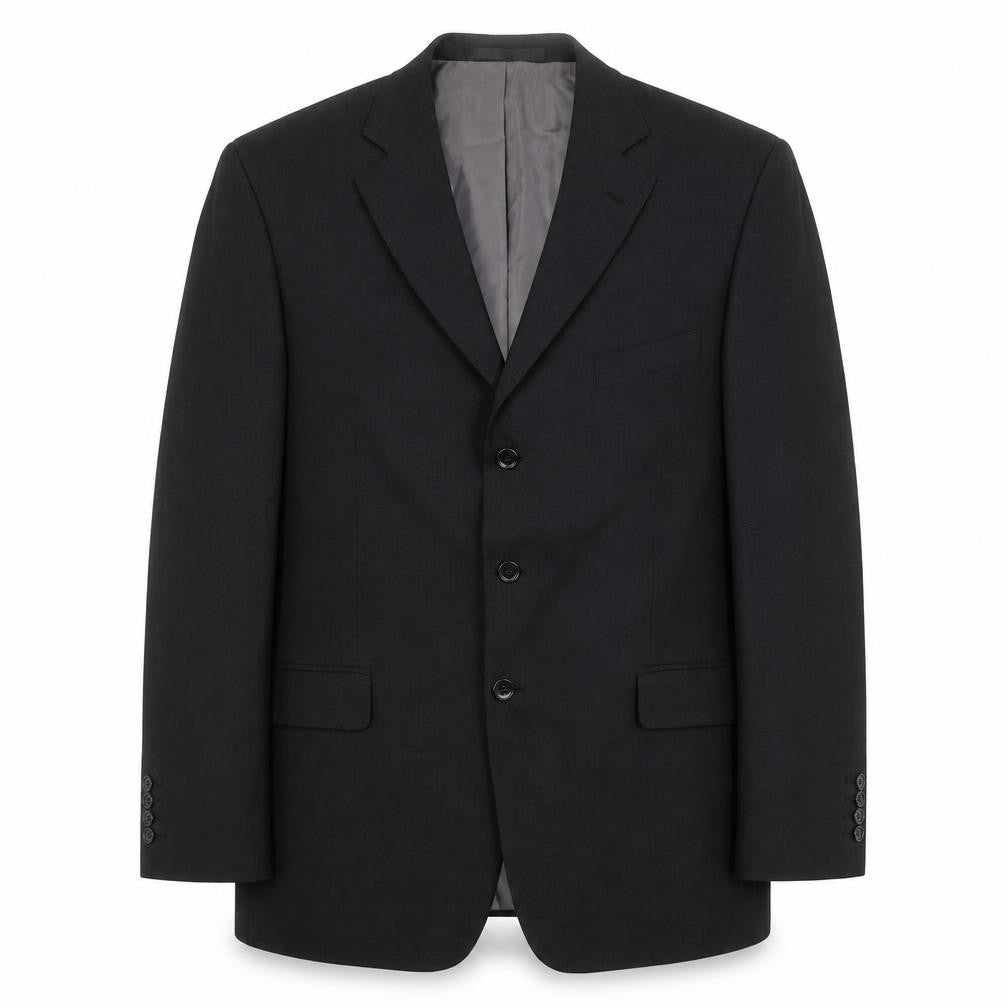 Marks & Spencer Mens Grey Polyester Jacket Suit Jacket Size 44 Regular