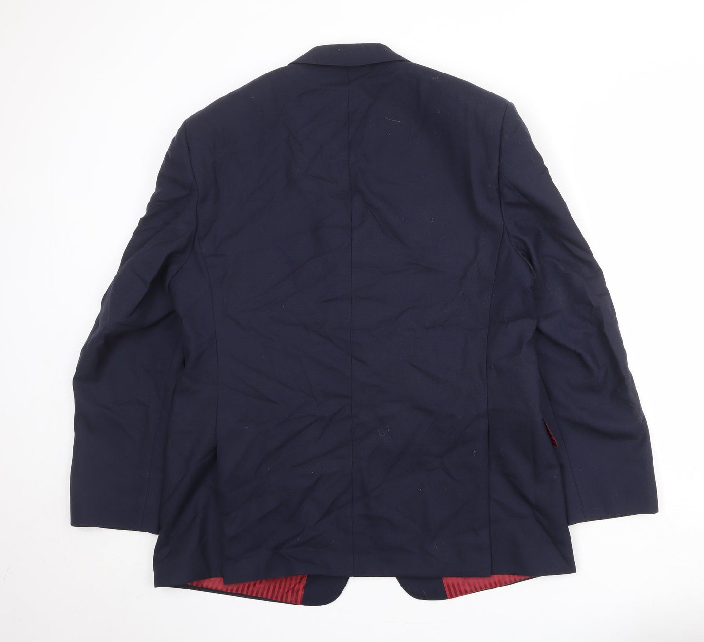 Marks and Spencer Mens Blue Wool Jacket Suit Jacket Size 44 Regular