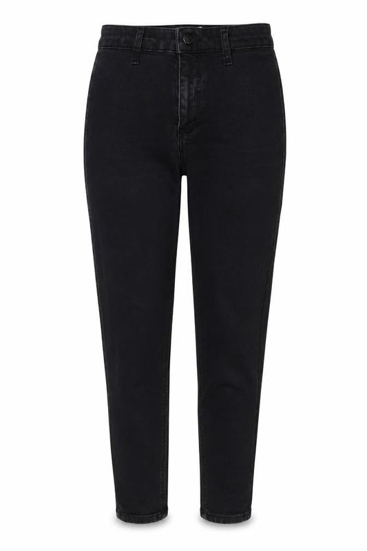 Topshop Womens Black Cotton Skinny Jeans Size 26 in L30 in Regular Zip