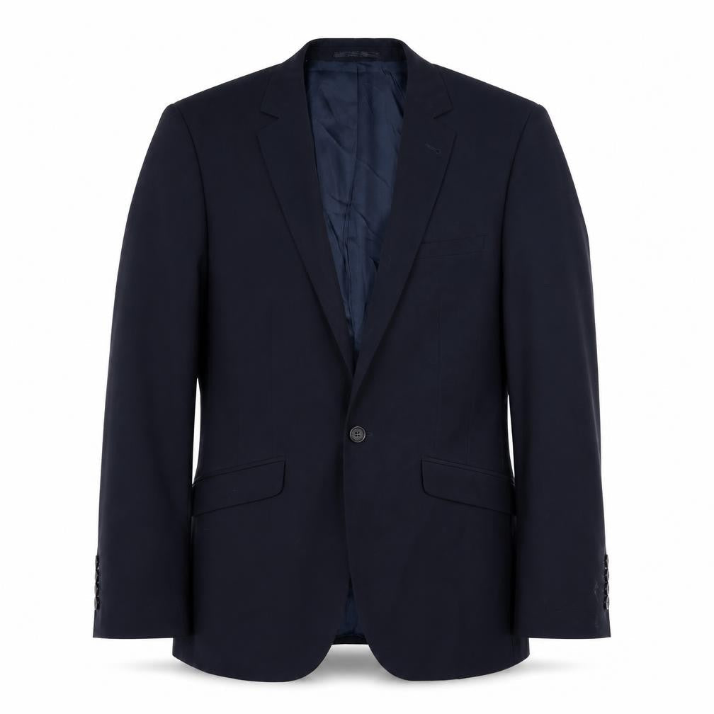 ASOS Mens Black Polyester Jacket Suit Jacket Size 40 Regular