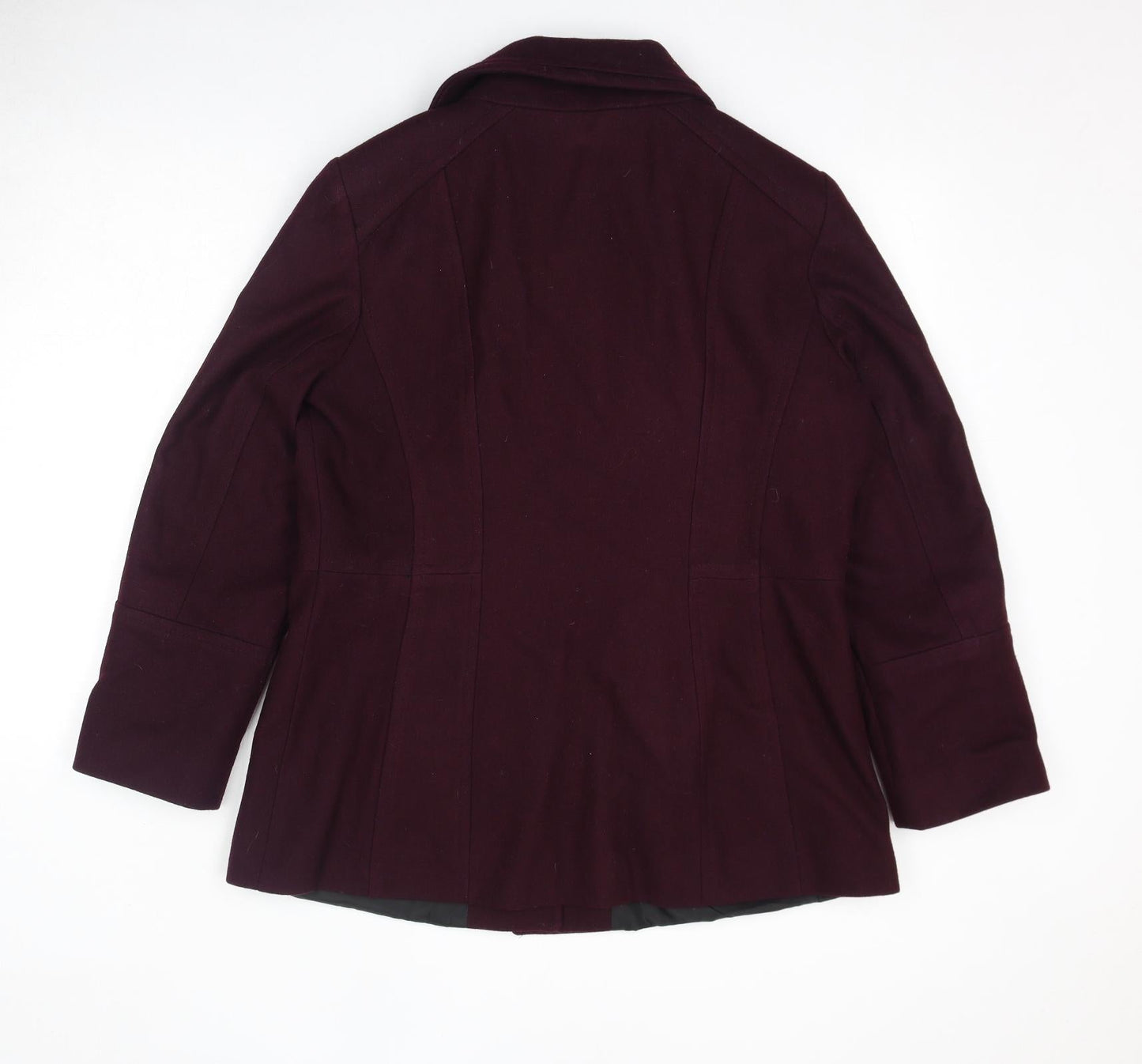 London Fog Womens Red Jacket Size L Button