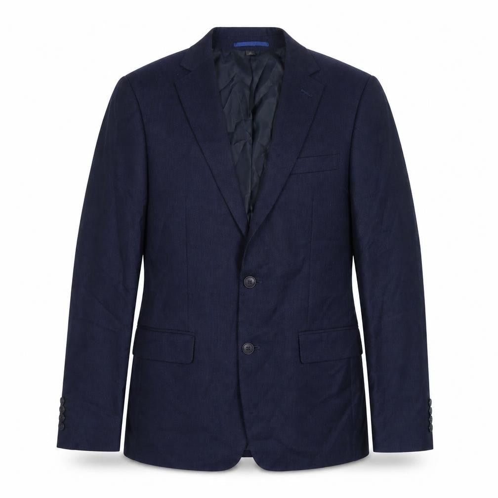 Marks & Spencer Mens Blue Polyester Jacket Suit Jacket Size 40 Regular