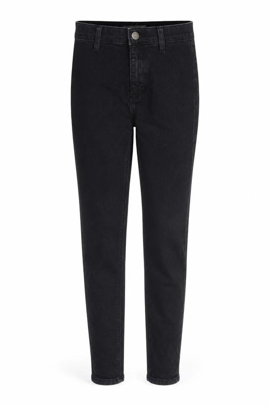 Topshop Womens Black Cotton Skinny Jeans Size 26 in Regular Zip