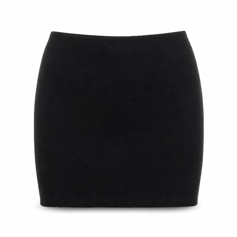 Marks & Spencer Womens Black Polyester Bandage Skirt Size 10