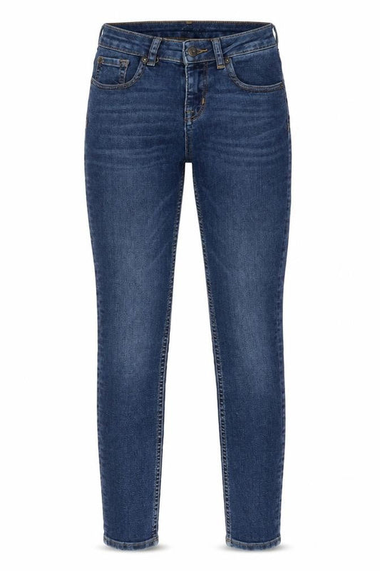 Jack Wills Womens Blue Cotton Skinny Jeans Size 25 in Regular Zip