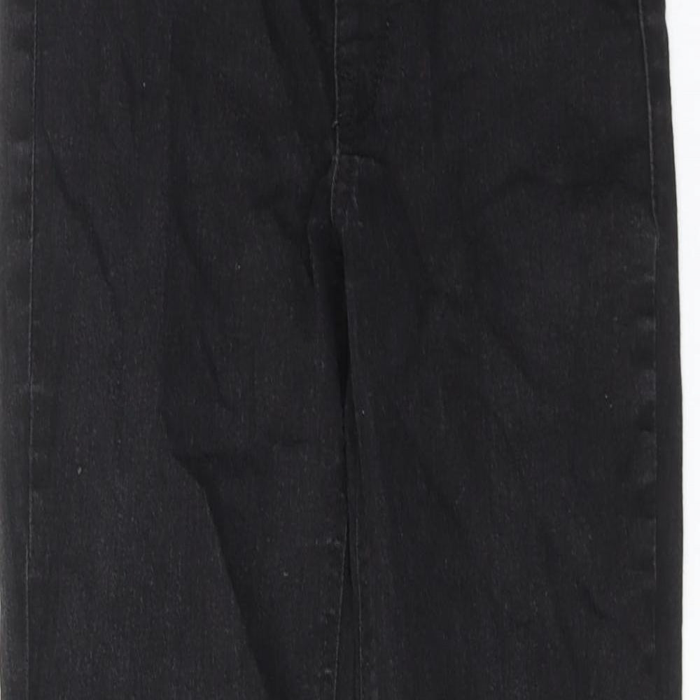 H&M Womens Black Cotton Skinny Jeans Size XS Regular
