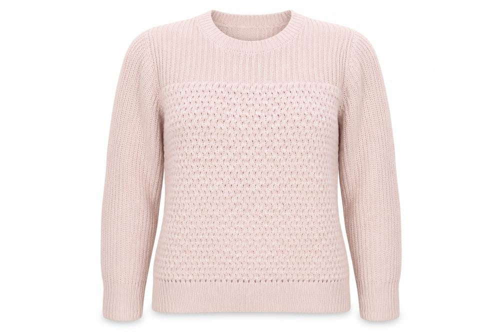Dorothy Perkins Womens Pink Round Neck Acrylic Pullover Jumper Size 8
