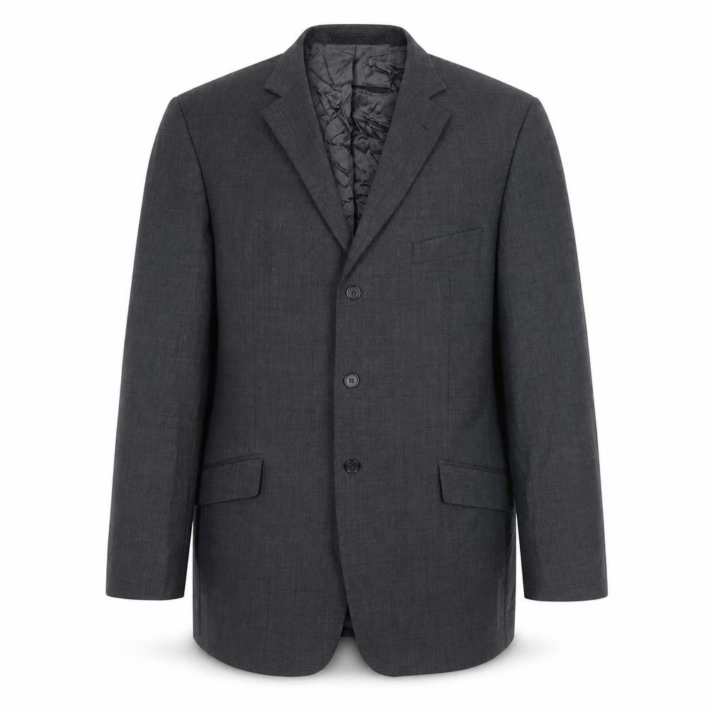 Marks & Spencer Mens Grey Polyester Jacket Suit Jacket Size 44 Regular