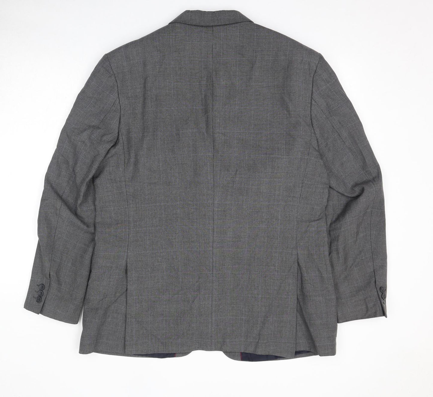 Scott & Taylor Mens Grey Polyester Jacket Suit Jacket Size 44 Regular