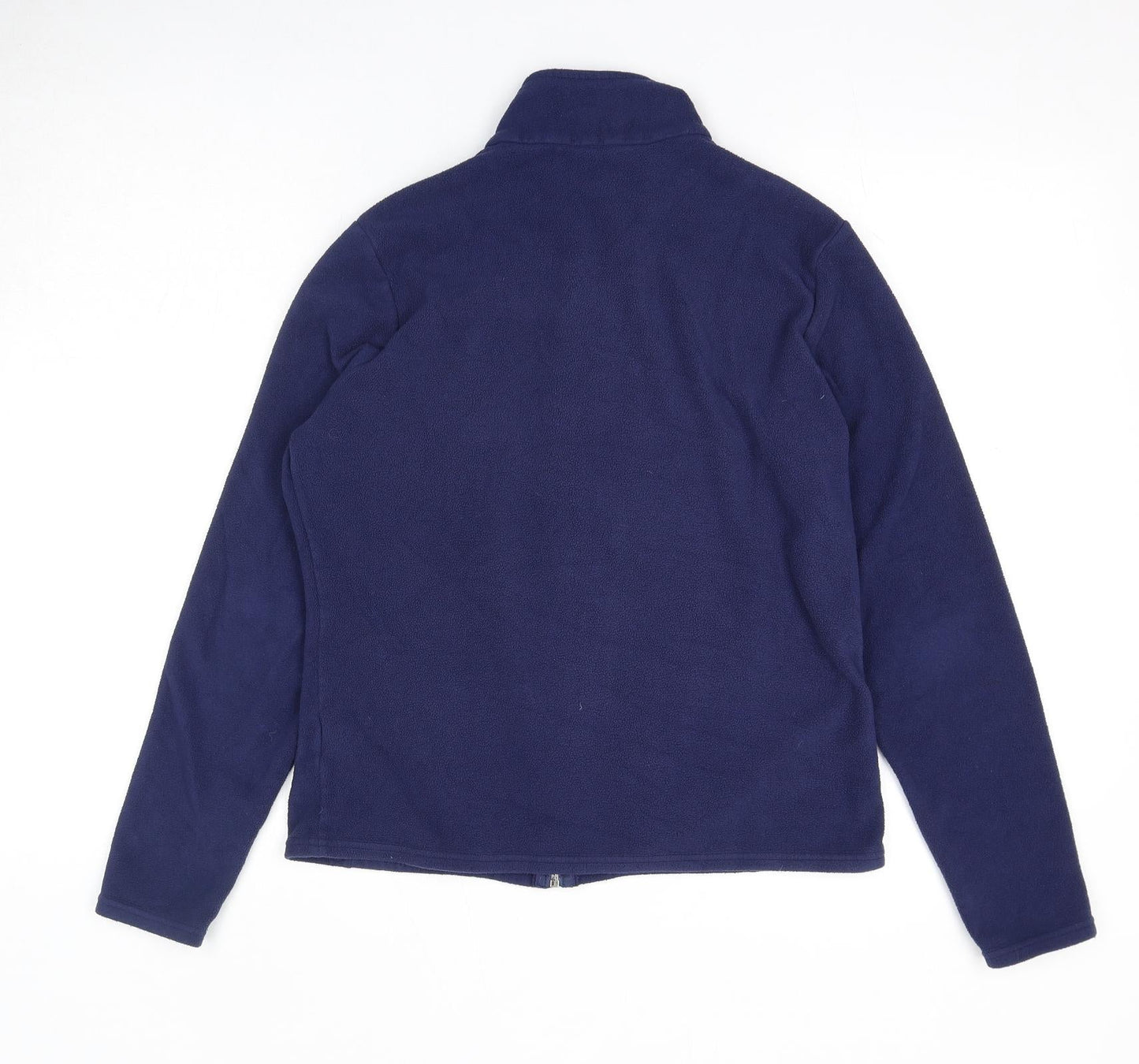 Marks and Spencer Womens Blue Jacket Size 10 Zip
