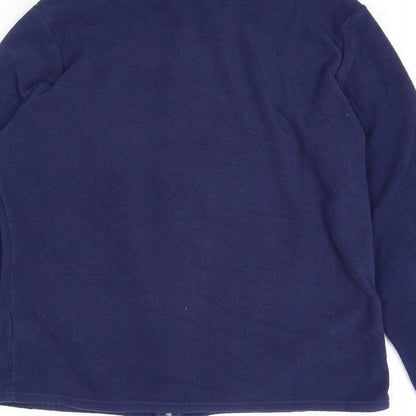 Marks & Spencer Womens Blue Jacket Size 10 Zip