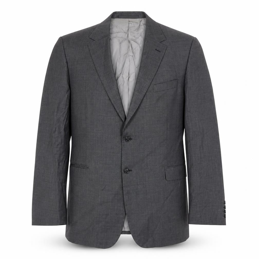 Marks & Spencer Mens Grey Wool Jacket Suit Jacket Size 46 Regular